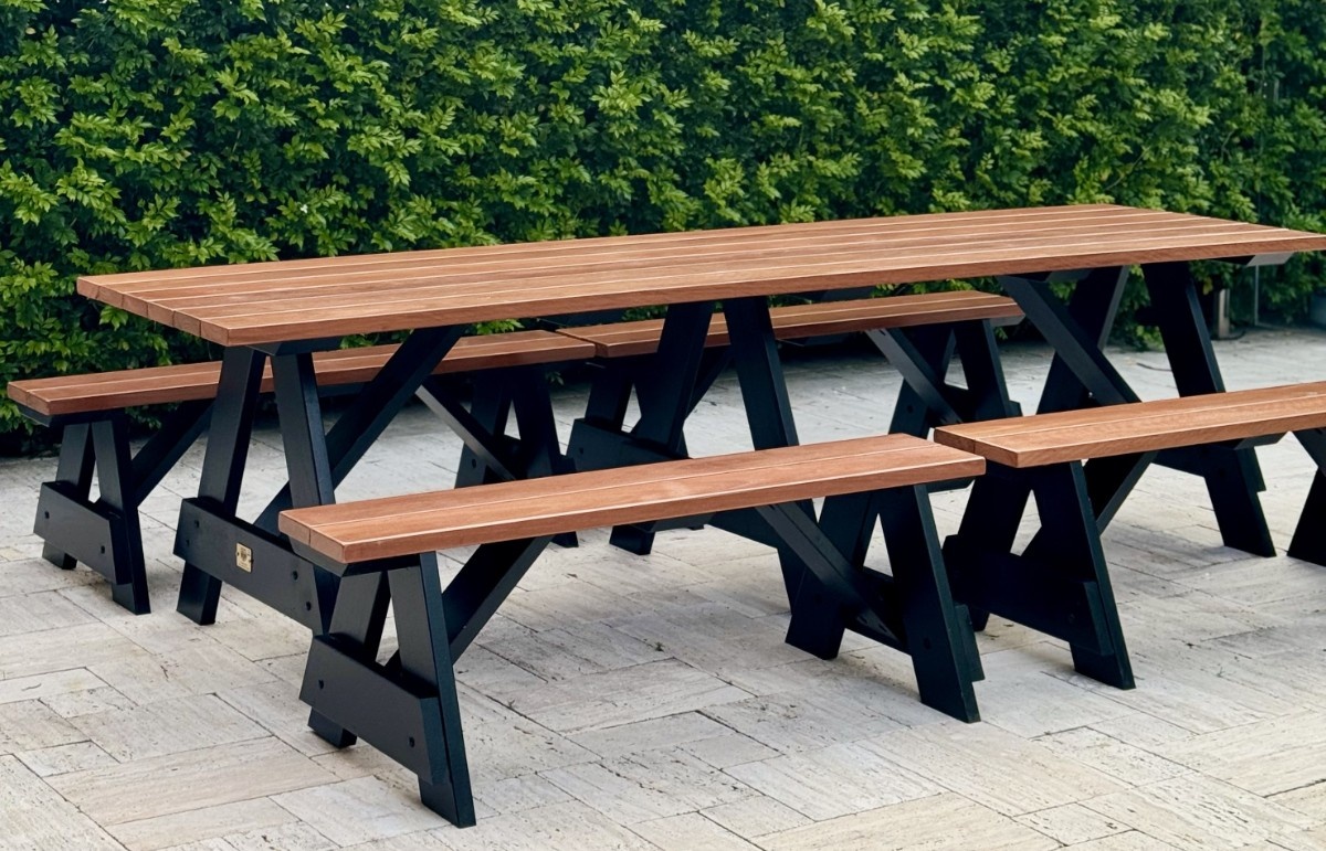 Outdoor Wood Table 